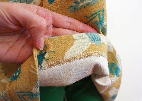 raglan sleeve dress by hamster and the bee