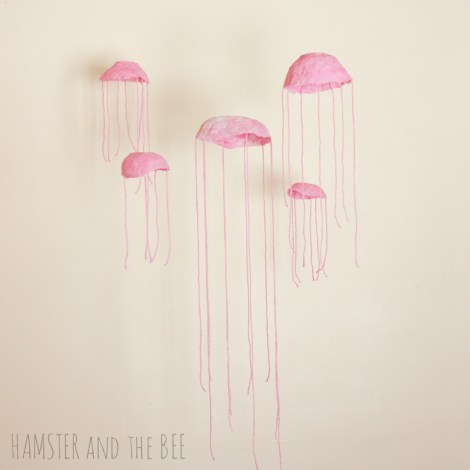 jellyfish mobile by hamster and the bee